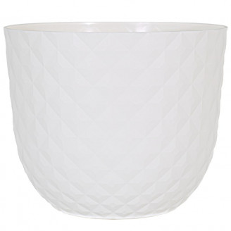 Havana Tropical Pot 50cm Blanc