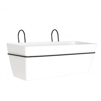 Capri Plant Box Kit 50cm Blanc